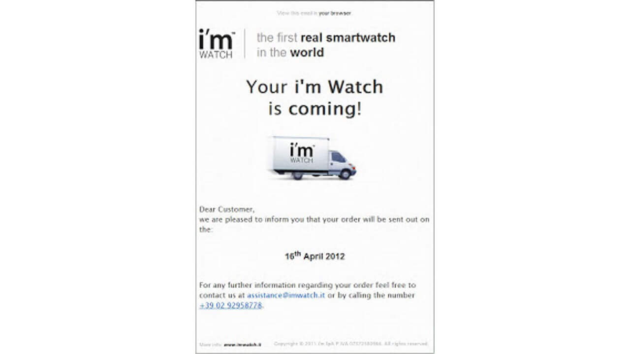 やっとか！！「i’m Watch」#imwatch