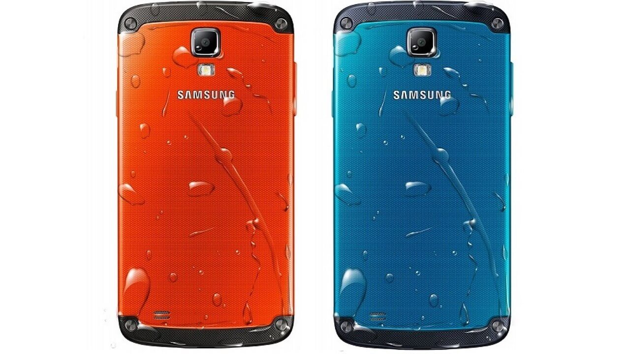 Galaxy S4 Active I9295のORANGE/BLUEがドイツで発売！！