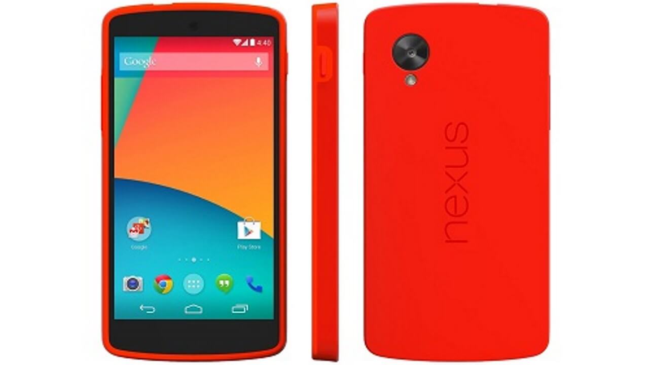 米国Google PlayにNexus 5 D820 RED 32GBが再入荷！