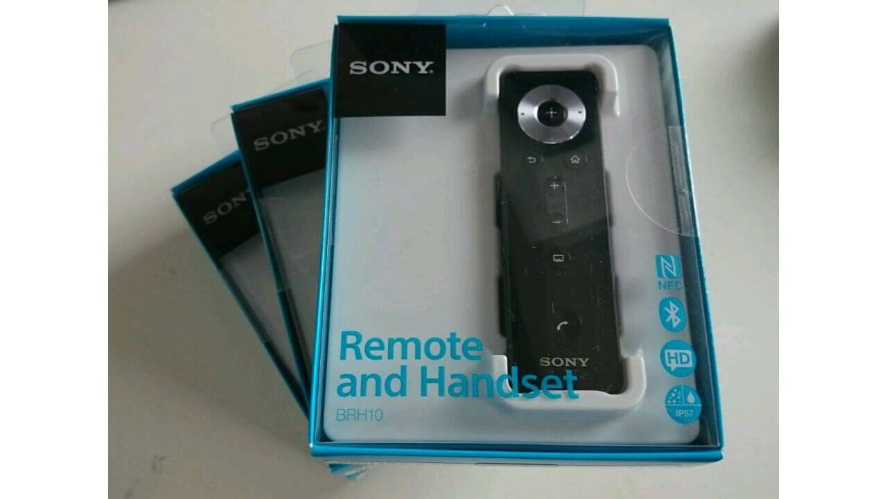 Sony Bluetooth Remote Handset BRH10用アプリ「Remote and Handset BRH10」