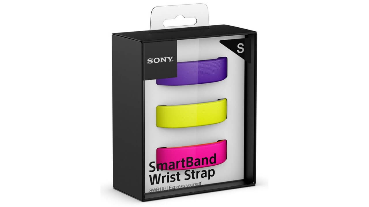 Sony SmartBand用3色リストストラップセットが英国で発売