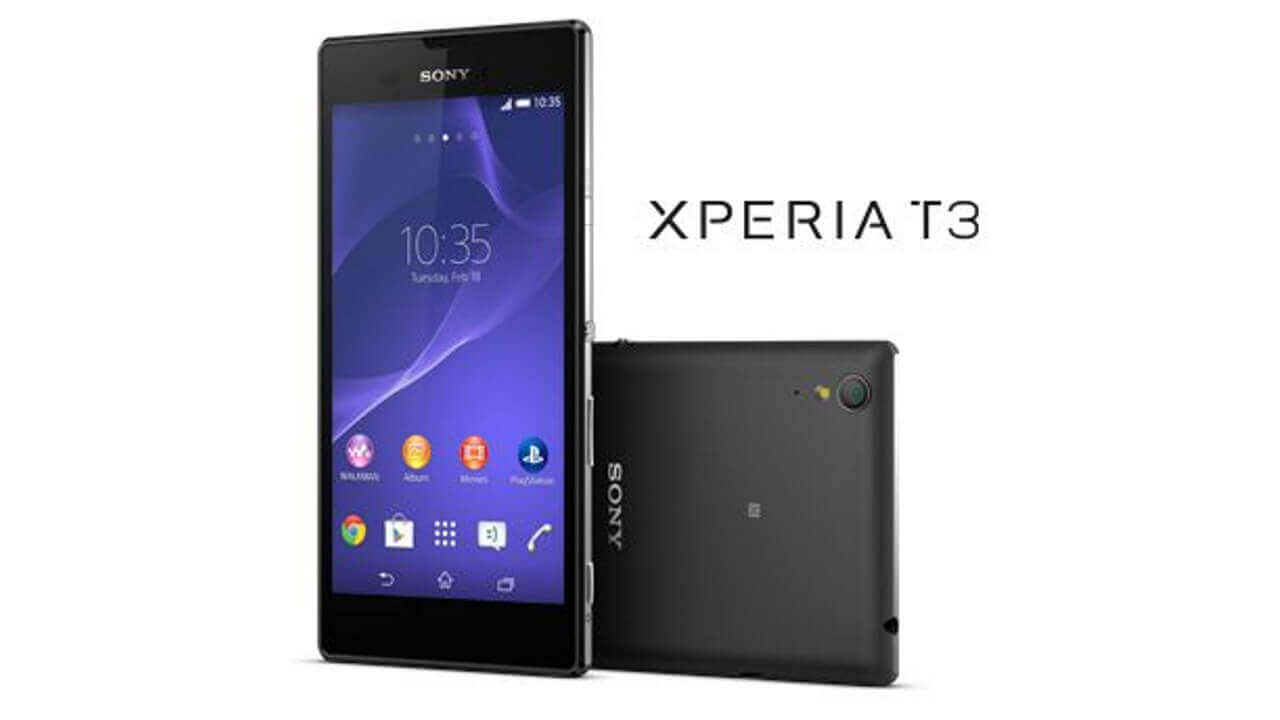 Sony Mobileが新作Xperia T3を発表