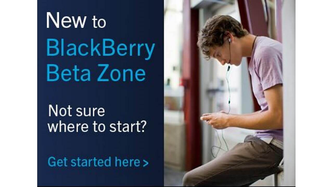 BlackBerry Beta Zone
