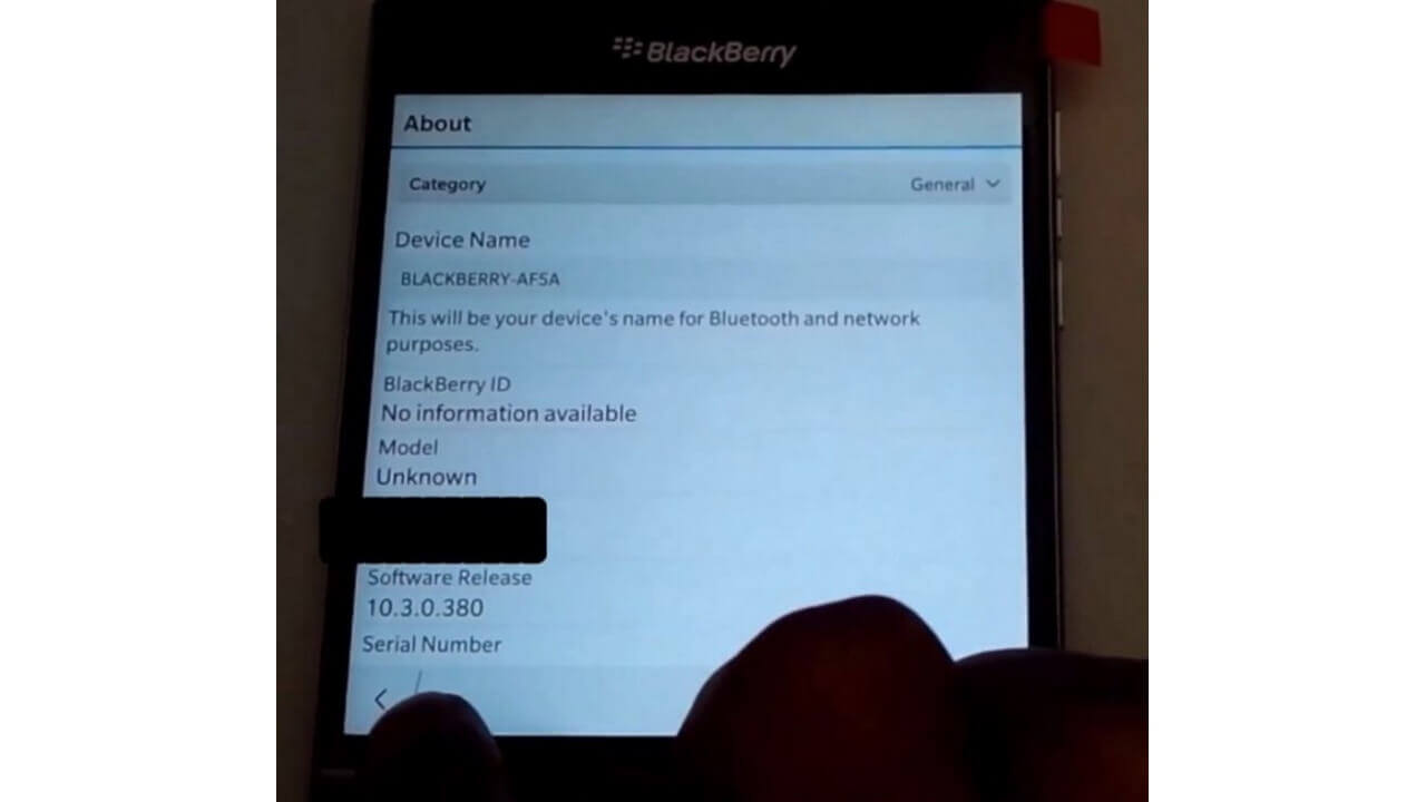 OS10.3搭載BlackBerry Passport非公式ハンズオン動画がリーク！