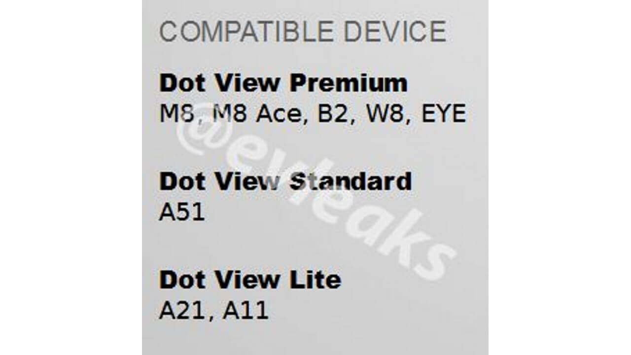 HTC Dot Viewカバーは他のデバイス用も準備中