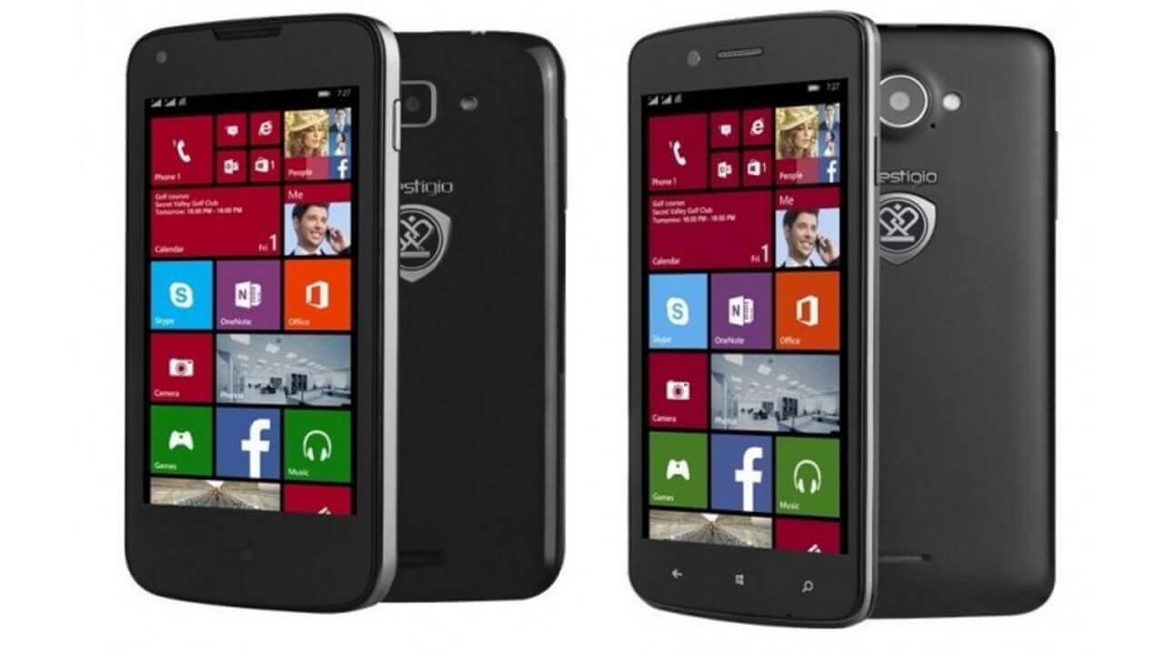 Prestigio、Windows Phone OS搭載MultiPhone 8500 DUO/8400 DUOを8月に発売