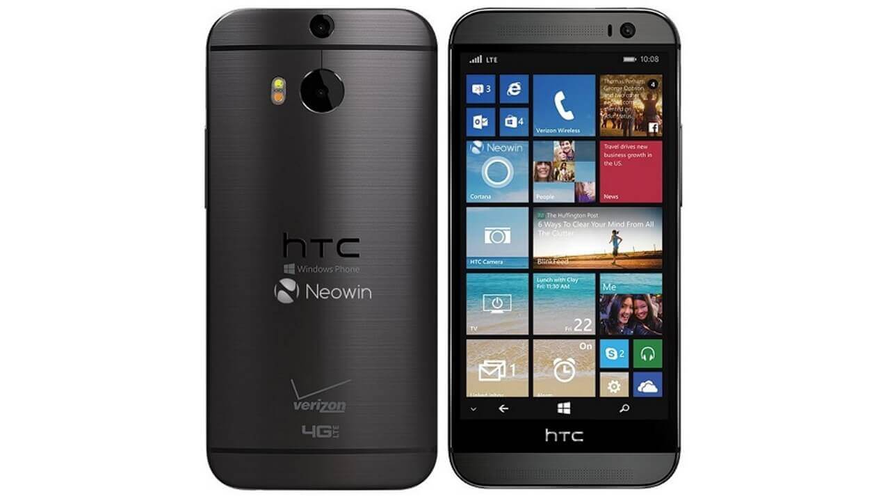 Verizon版HTC One for Windowsのプレス画像がリーク
