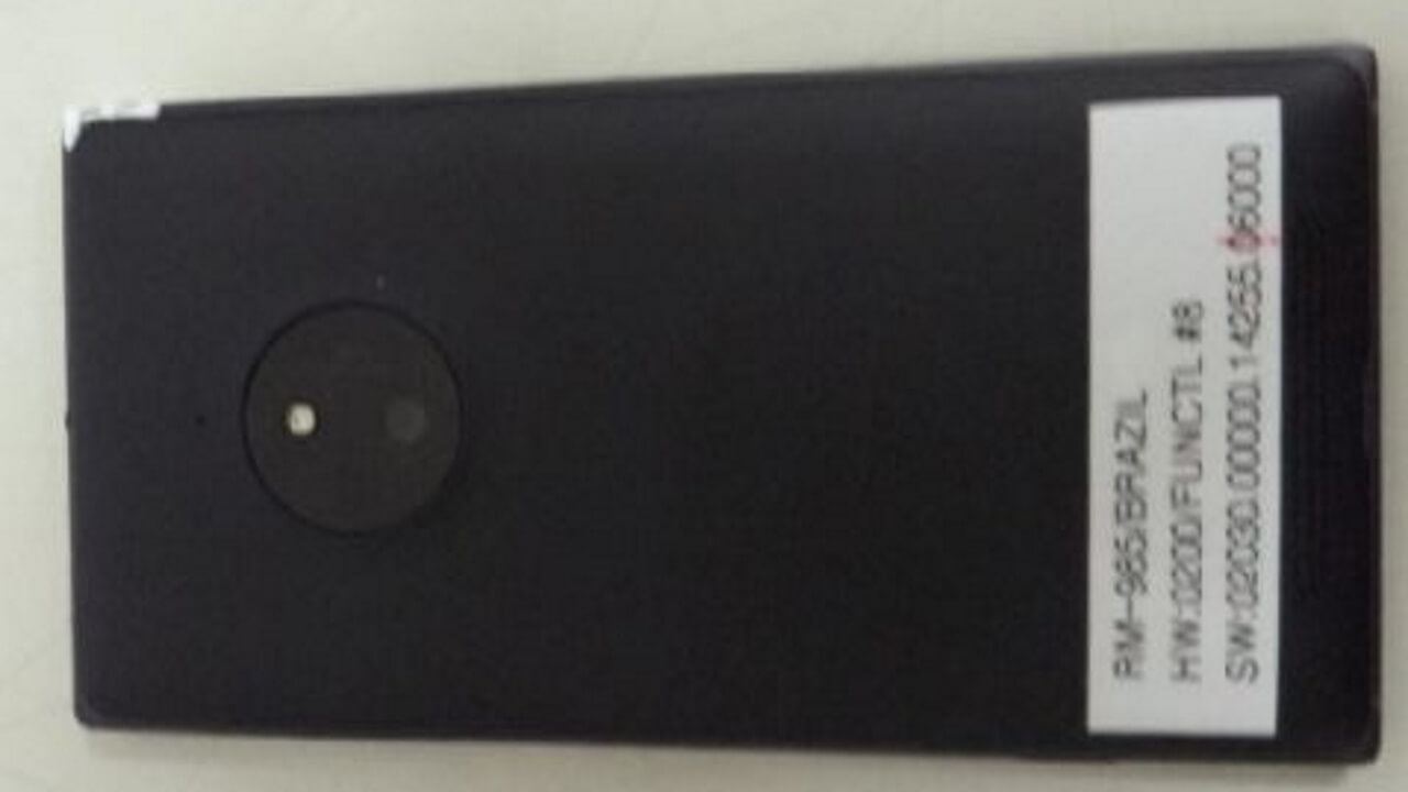 Lumia 830 RM-985の実機画像・ユーザーマニュアル・認証証明書が流出