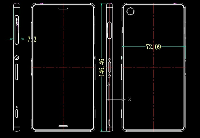 Xperia-Z3-7.3mm-thin-dimensions-leaked