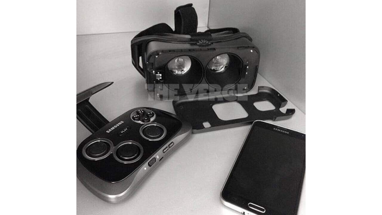 Samsung Gear VRの実機画像がリーク