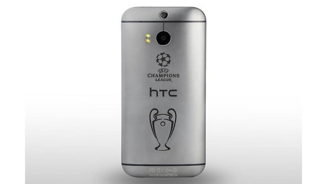 HTC One M8のUEFAチャンピオンズリーグ限定版