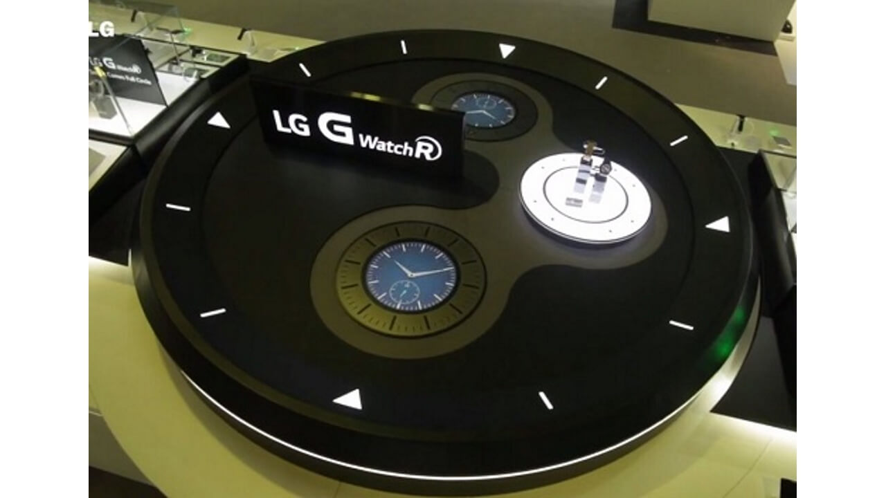 LG G Watch Rも映るIFA 2014ブース紹介動画公開