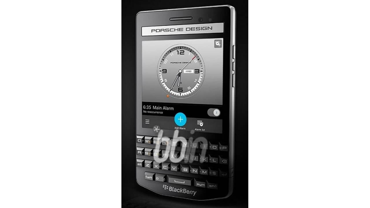 Porsche Design from BlackBerry P’9983は9月17日に正式発表予定