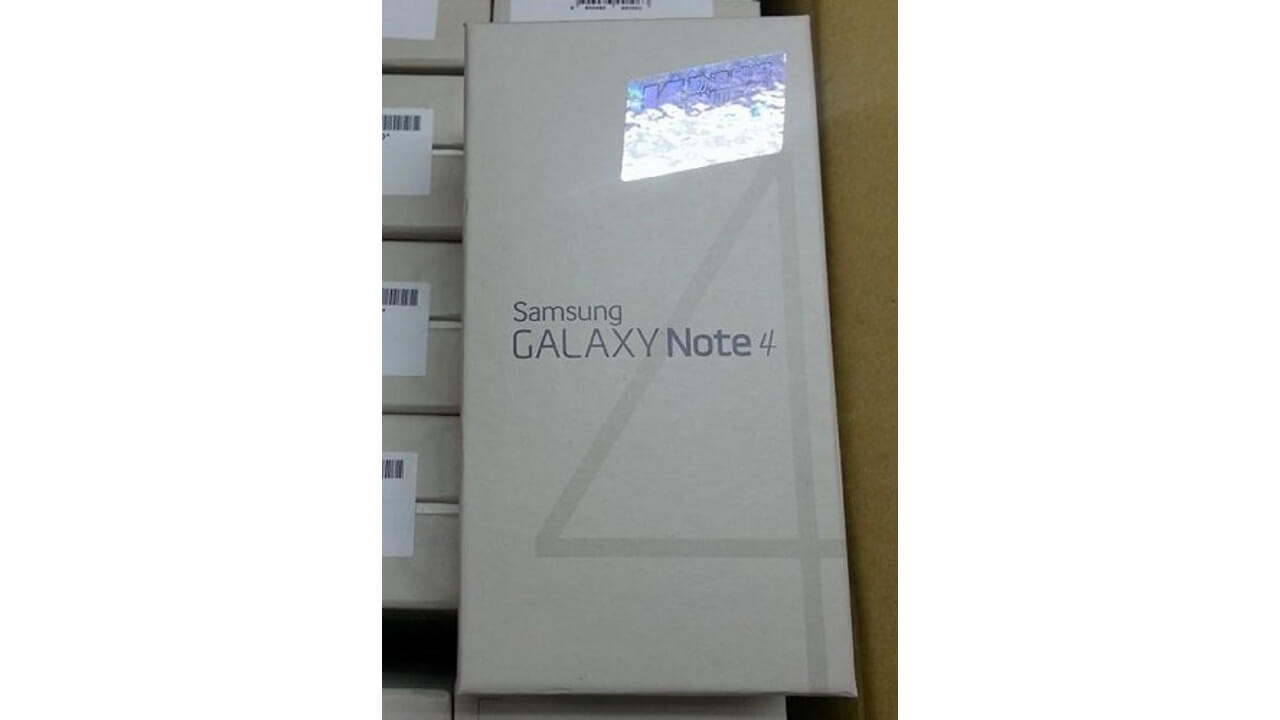 Galaxy Note 4 N910Uが香港の小売店に入荷