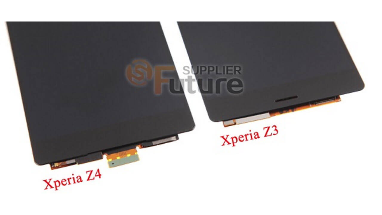 「Xperia Z4」用ディスプレイパネルパーツ画像が流出