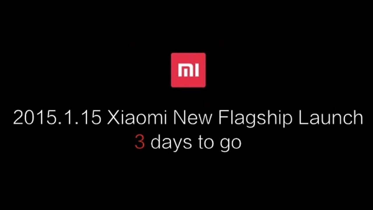 Xiaomi、1月15日の新フラッグシップ発表に向けたティザー公開