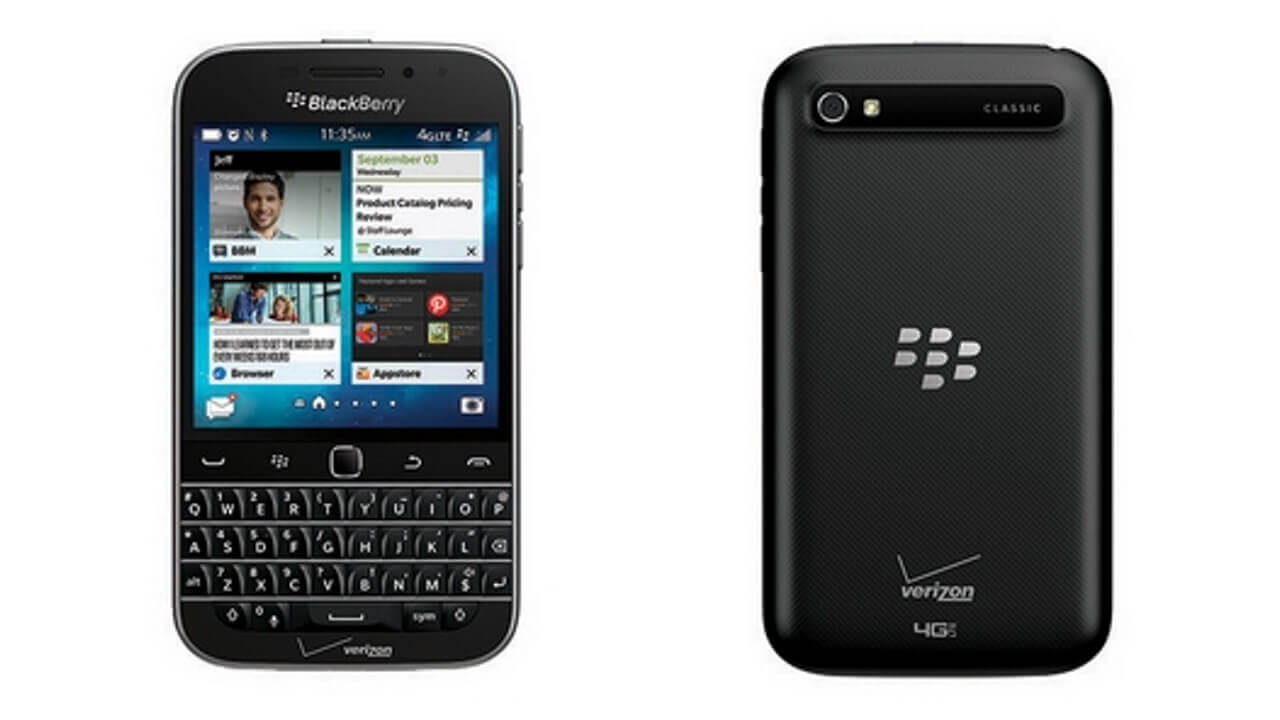 Verizon BlackBerry Classic