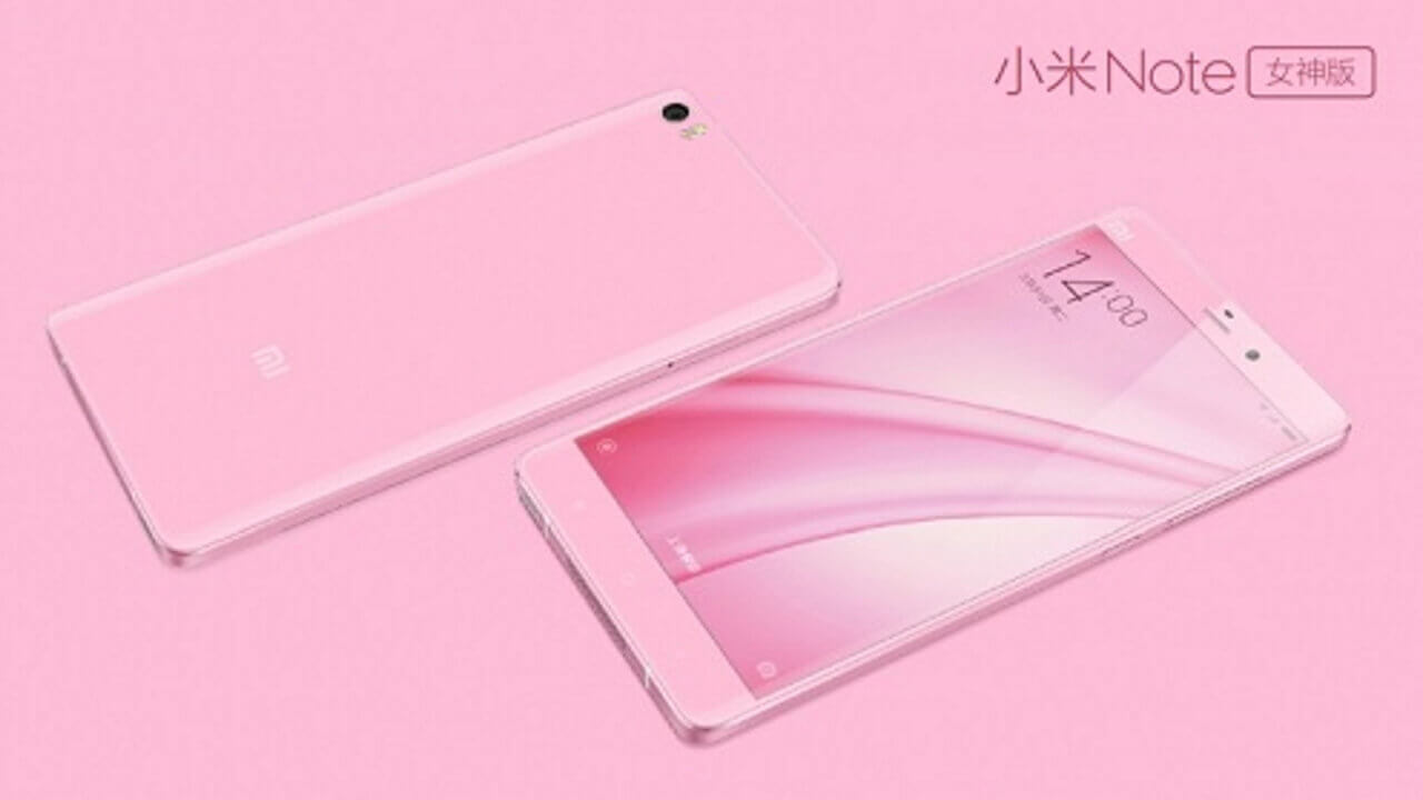 Xiaomi Mi Note PINK