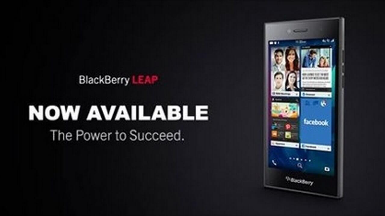 「BlackBerry Leap」英国で発売