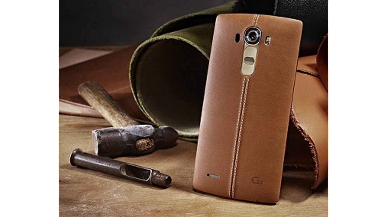 「LG G4」天然皮革カバーモデルの仕様公開