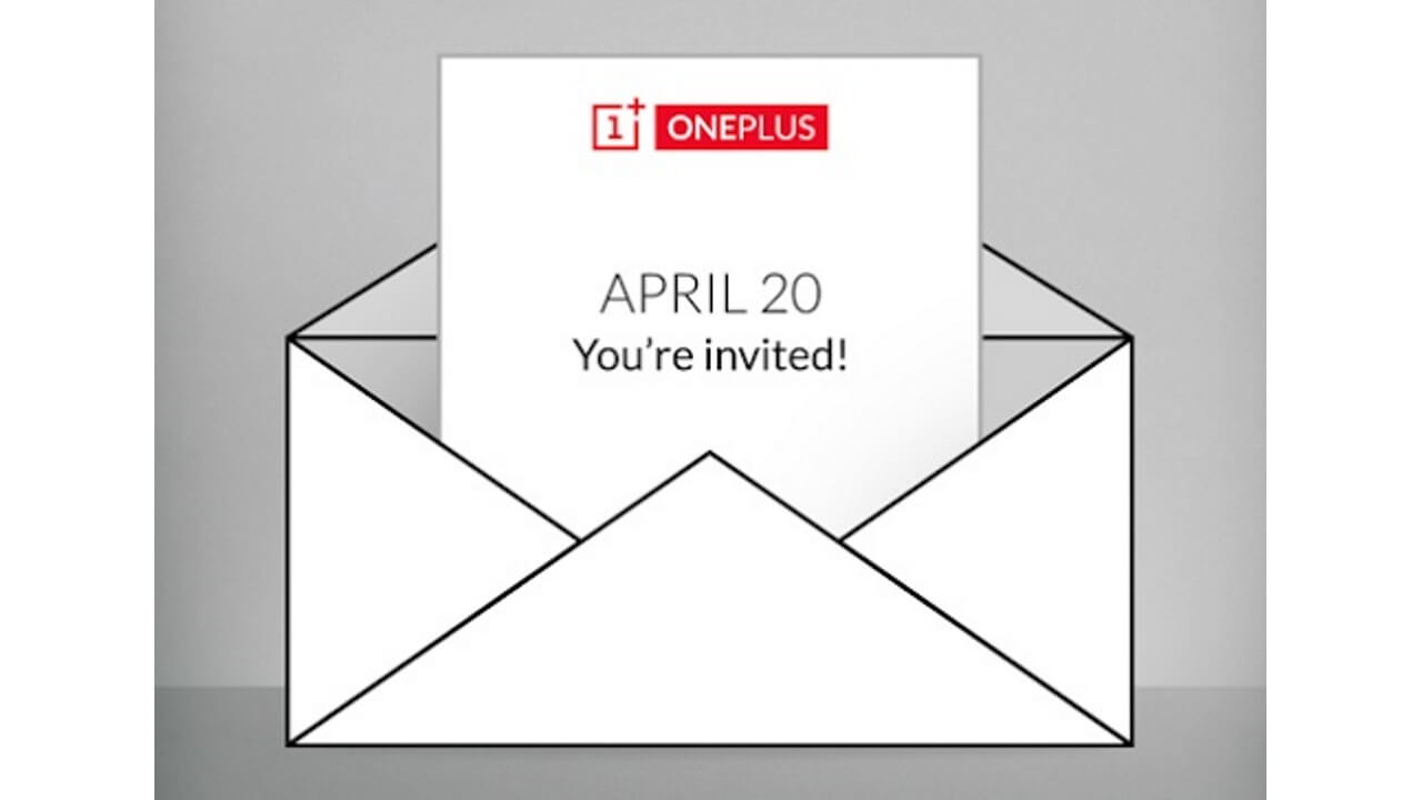 OnePlus、4月20日に何かを発表