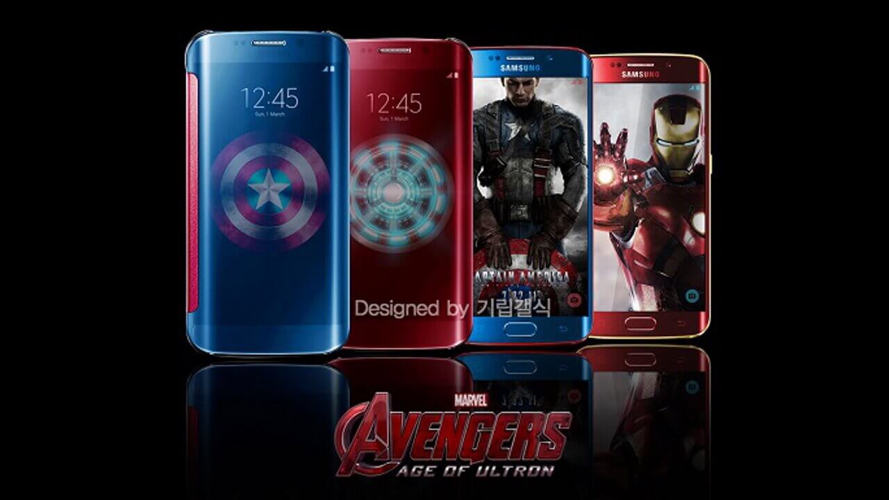 映画「アベンジャーズ」テーマの「Galaxy S6/S6 Edge」用アクセサリー発表