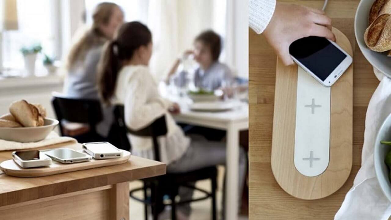 The IKEA Wireless Charging Collection