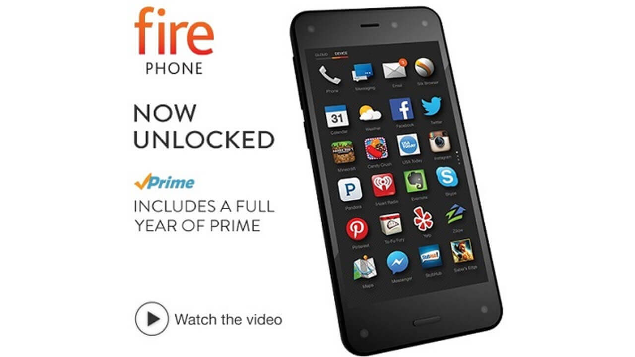 「Amazon Fire Phone」にAndroid 4.4アップデート配信