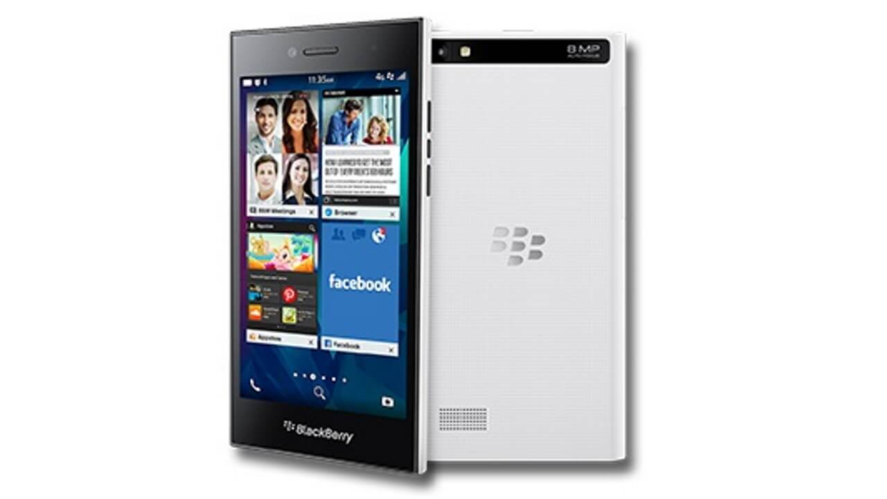 「BlackBerry Leap」WHITEが欧州で公式発売