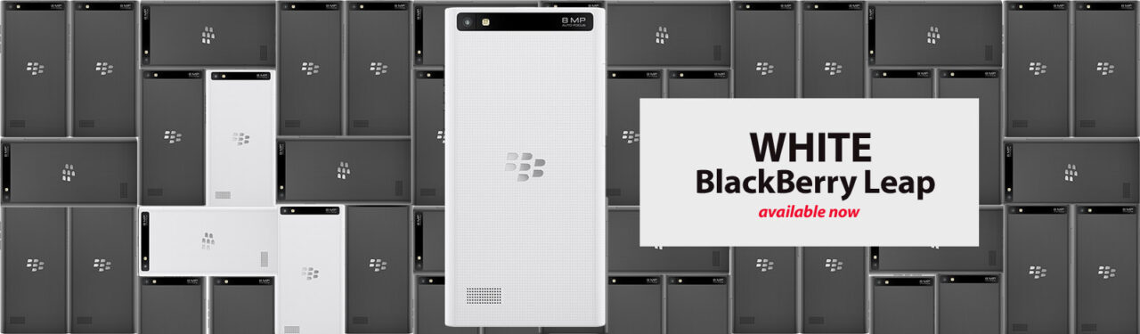 「BlackBerry Leap」WHITEカラーが米国とカナダで発売