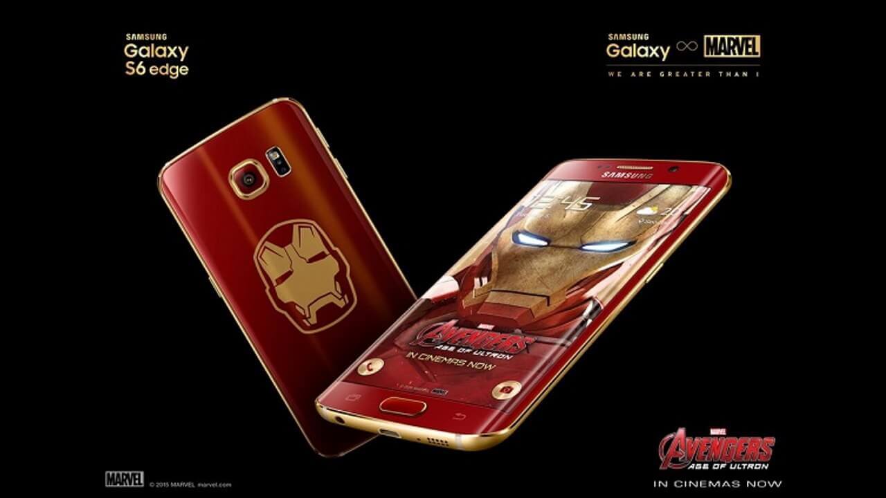Samsung、「Galaxy S6 Edge Iron Man Limited Edition」正式発表