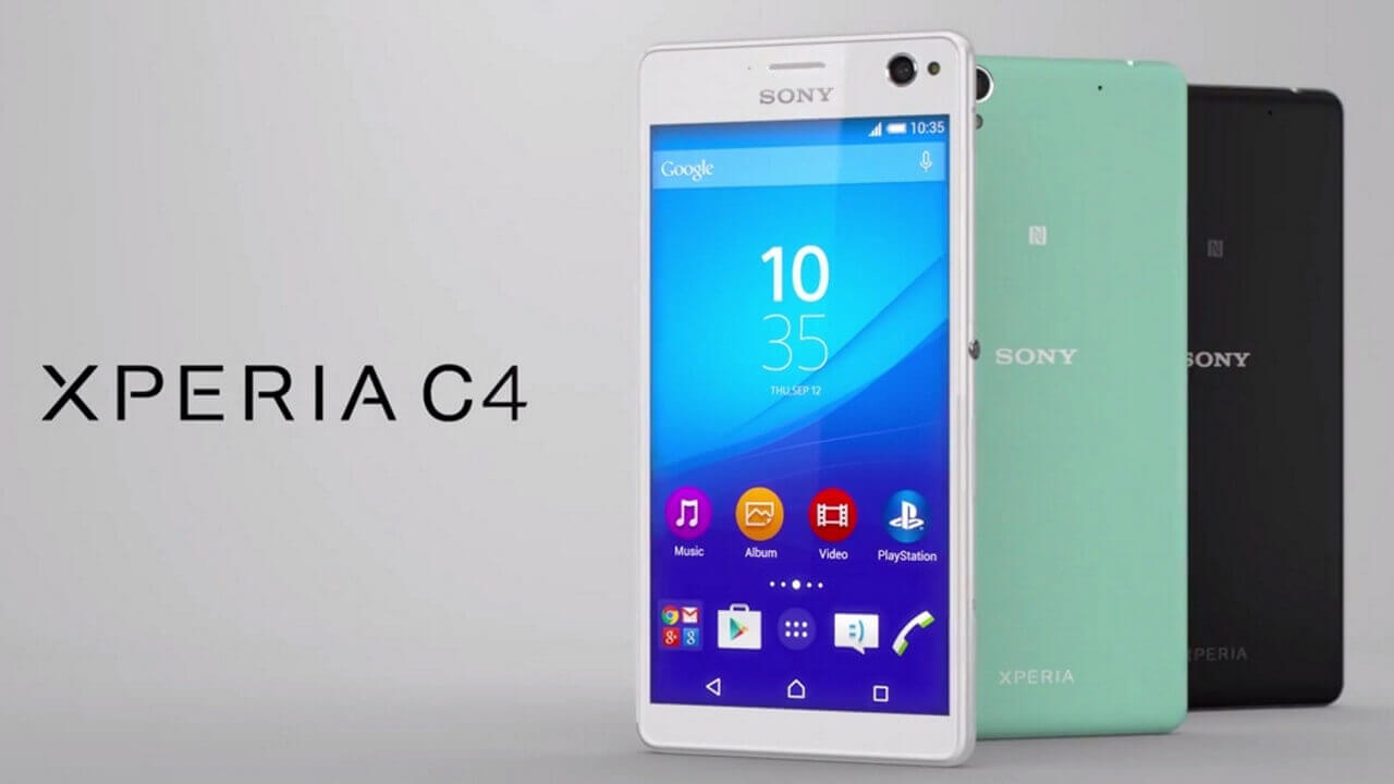 Sony Mobile、Selfie特化「Xperia C4/C4 Dual」発表