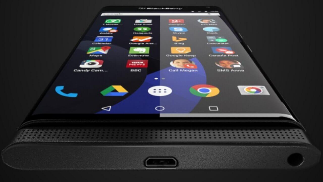 Android搭載スライド式「BlackBerry Venice」レンダー画像