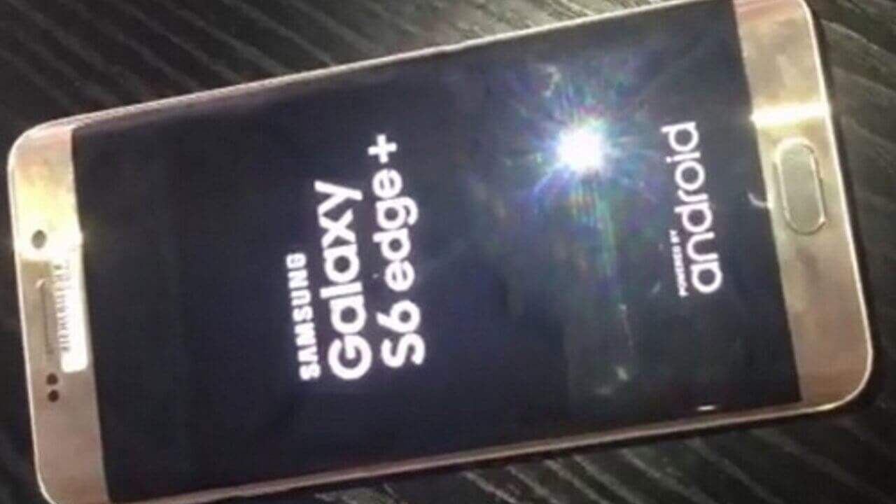 「Galaxy S6 Edge+/Note 5」起動写真が流出