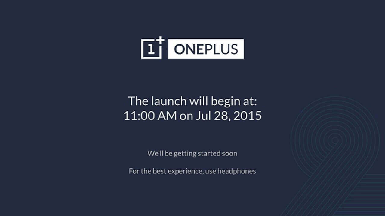 VR試聴対応「OnePlus 2」発表イベントライブ配信試聴アプリリリース