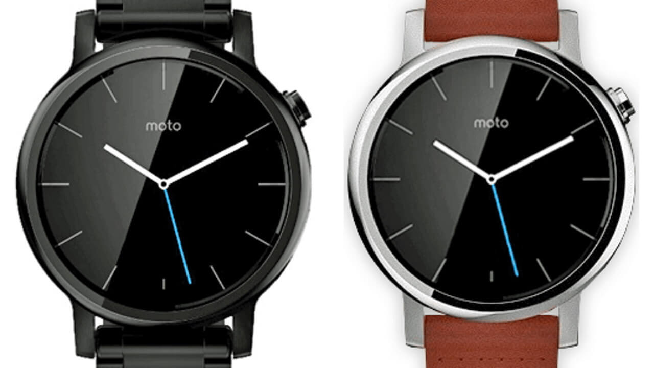 Motorola次世代Android Wear「Moto360S/L」レンダ画像