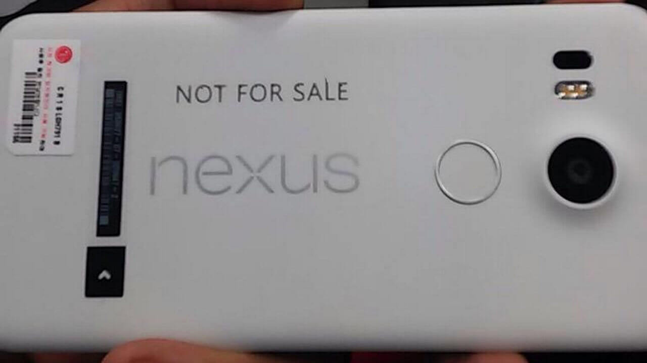 LG製「Nexus 5（2015）」ホワイトの実機写真流出