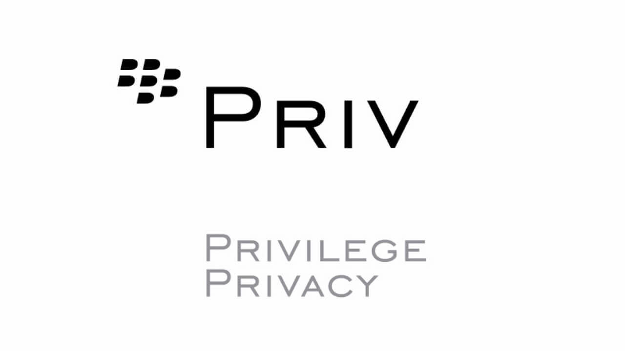 BlackBerry、「Priv」ロゴやコンセプト公開