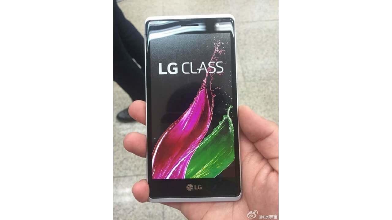 「LG Class（LG-F620L）」モック写真流出