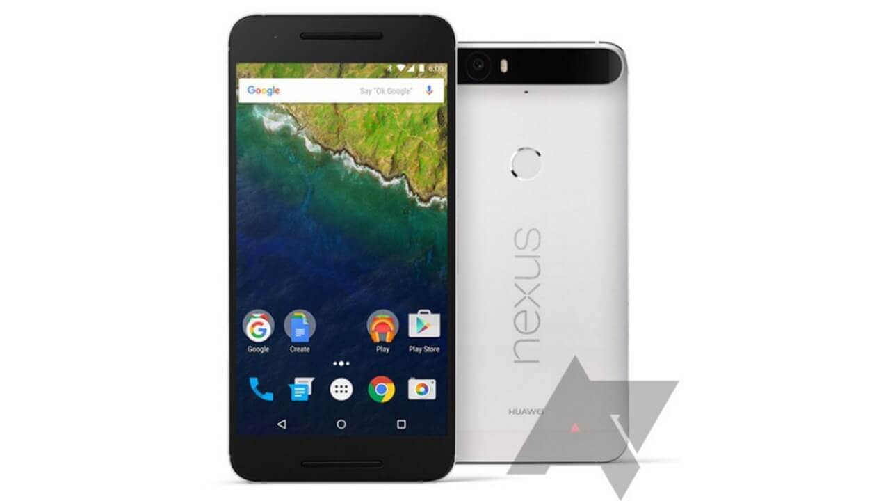 Huawei製「Nexus 6P」のプレス画像