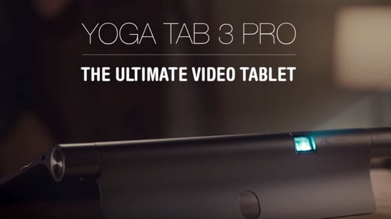 Lenovo、第三世代「YOGA Tab 3/Tab 3 Pro」発表【IFA 2015】