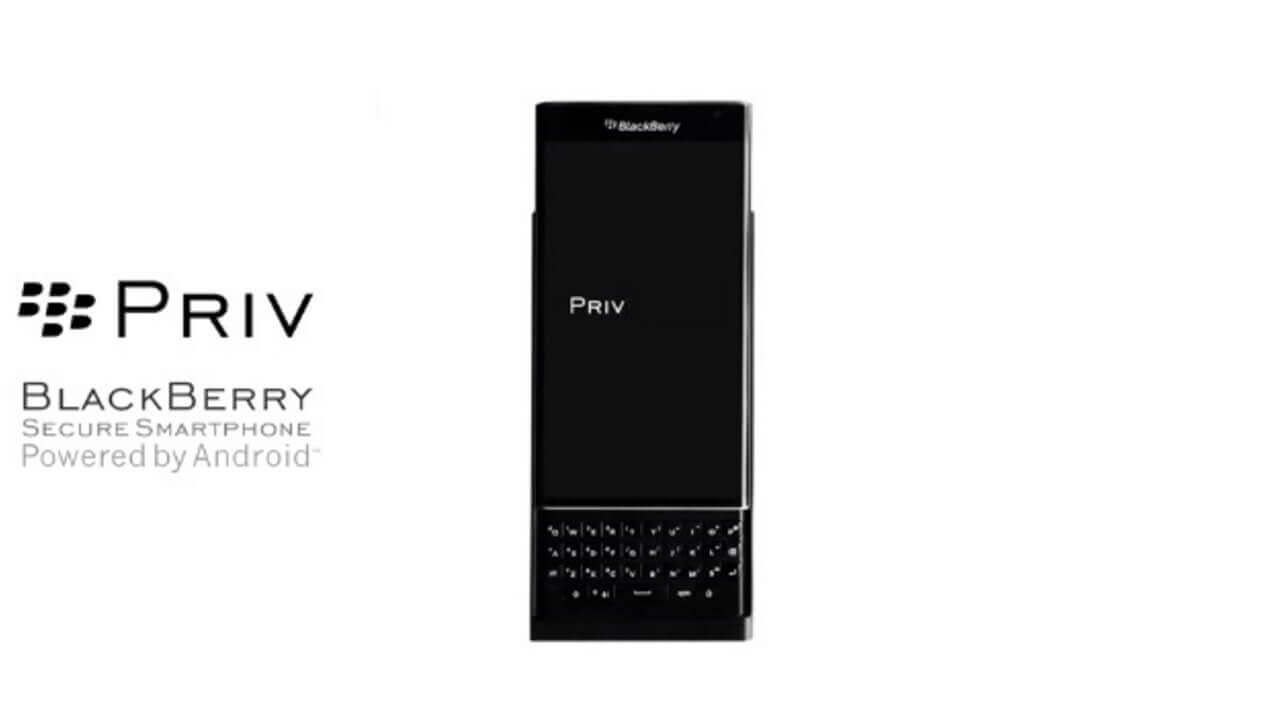 「BlackBerry Priv」プロモーション動画公開