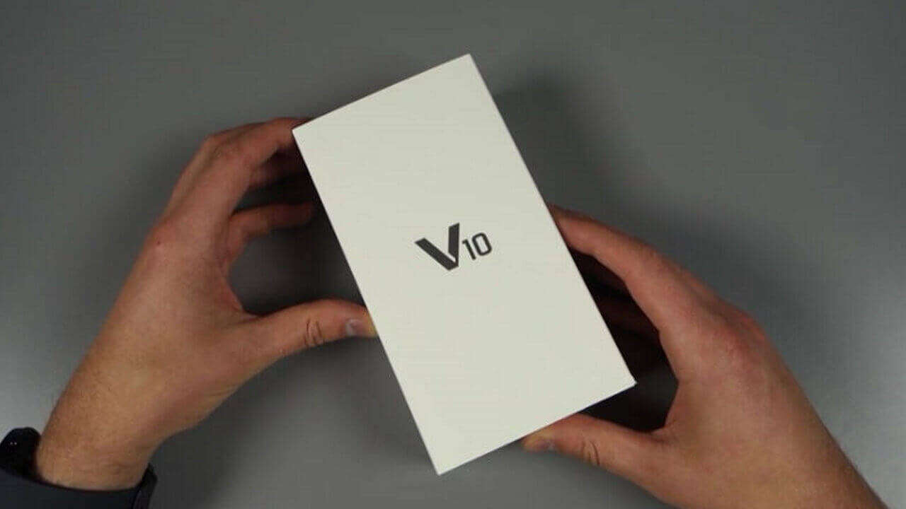 「LG V10」開封動画