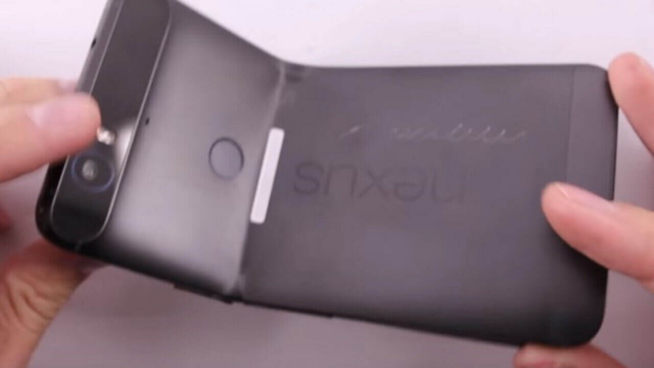 「Nexus 6P」耐久性テスト動画