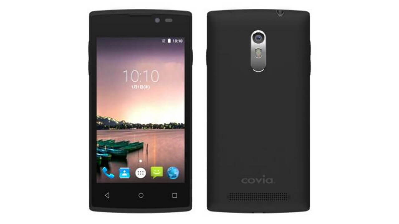 Covia、3G対応小型スマートフォン「FLEAZ NEO」発表