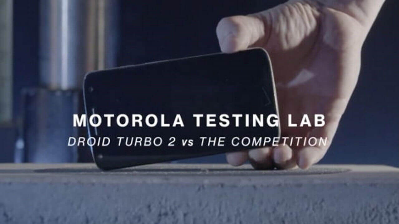 Motorola、「Droid Turbo 2」などの落下テスト動画公開