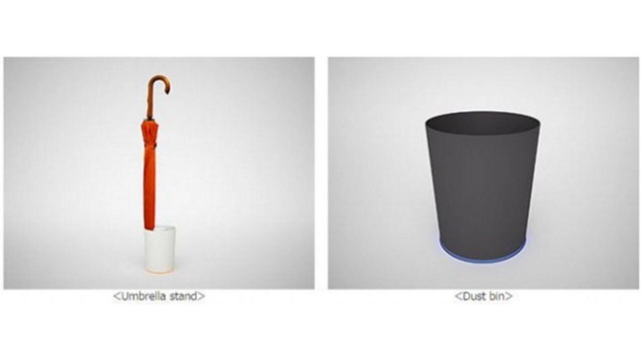 KDDI、 IoT傘立て「Umbrella stand」とゴミ箱「Dust bin」12月1日発売