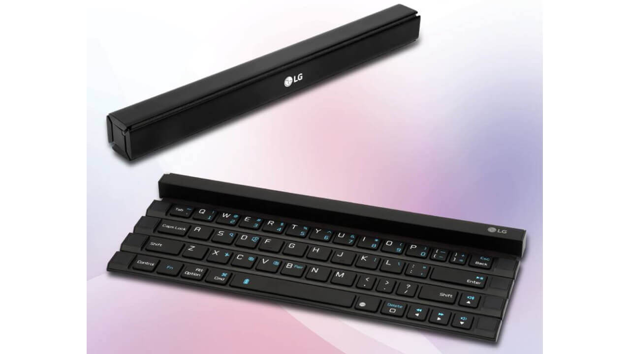 「LG Rolly Keyboard」国内発売