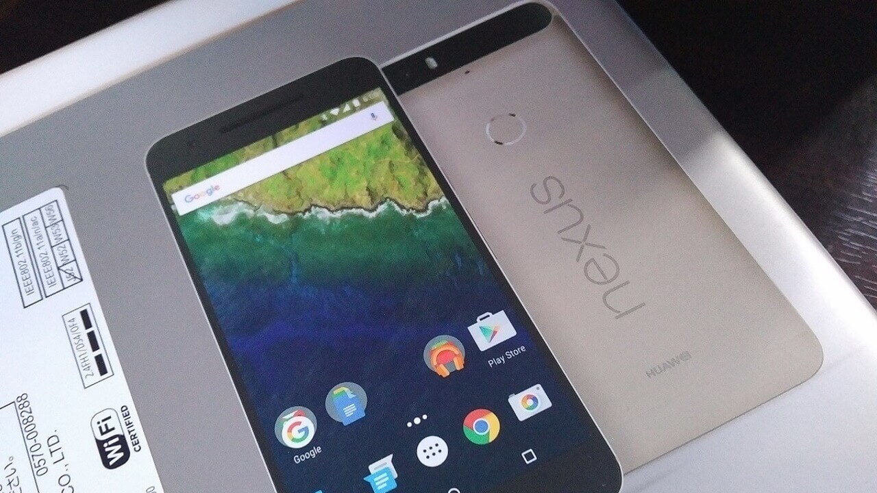 「Nexus 6P スペシャルエディション」が届きました