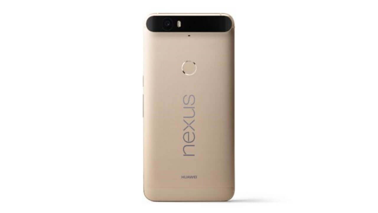 Huawei、「Nexus 6P スペシャルエディション」ゴールド12月12日国内発売